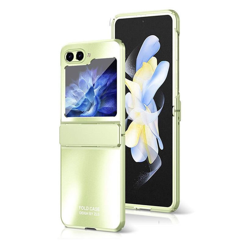 Enhanced Hinge Protection Electroplating Case for Samsung Galaxy Z Flip 7/6/5/4/3