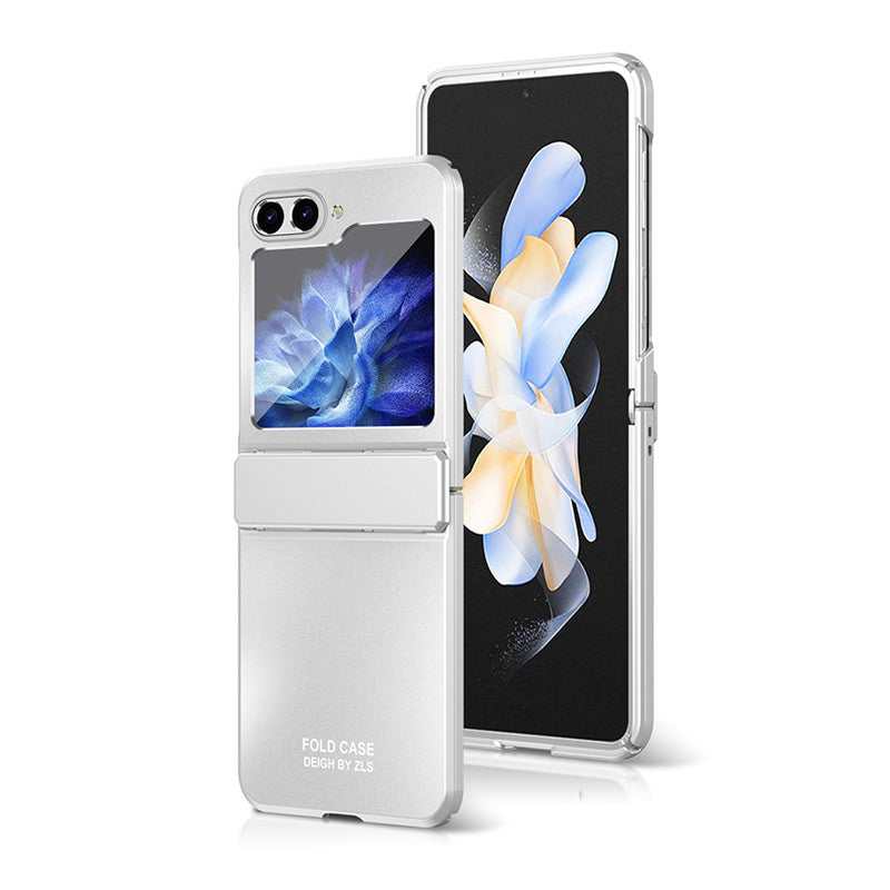 Enhanced Hinge Protection Electroplating Case for Samsung Galaxy Z Flip 7/6/5/4/3