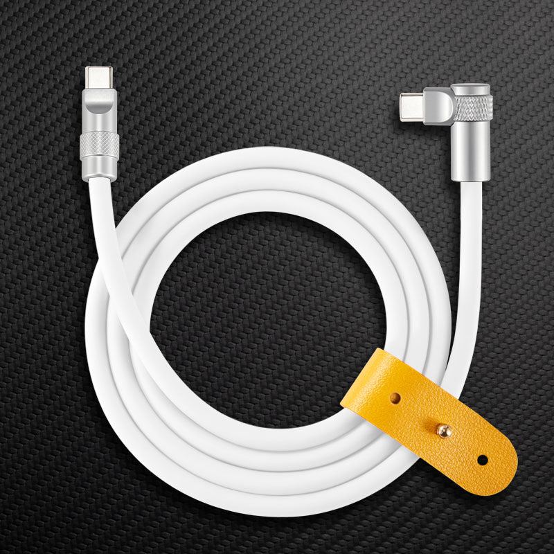"FlexElbow Pro" 90° Design 100W Fast Charge Cable - More Colors