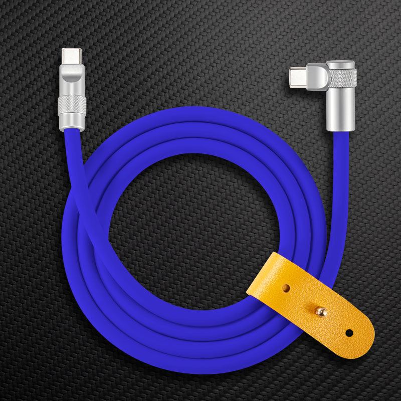 "FlexElbow Pro" 90° Design 100W Fast Charge Cable - More Colors