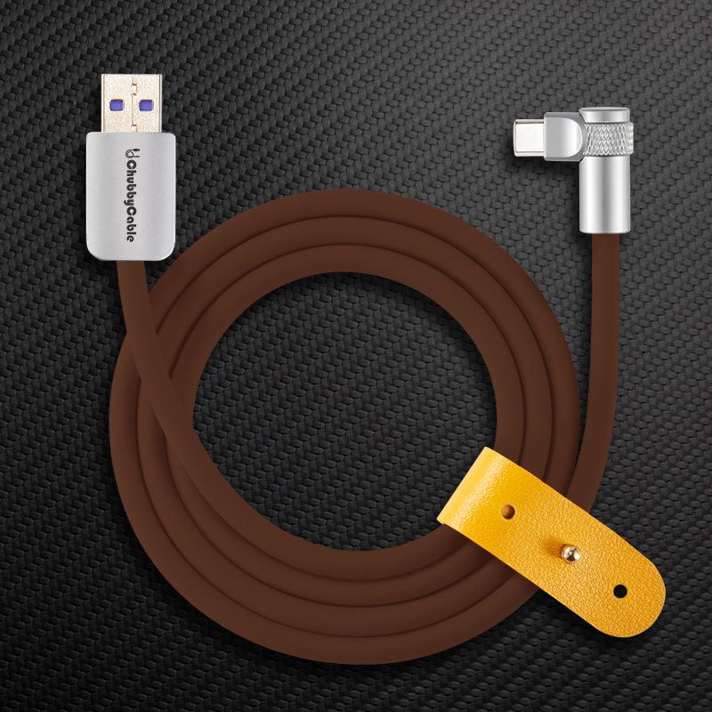 "FlexElbow Pro" 90° Design 100W Fast Charge Cable - More Colors