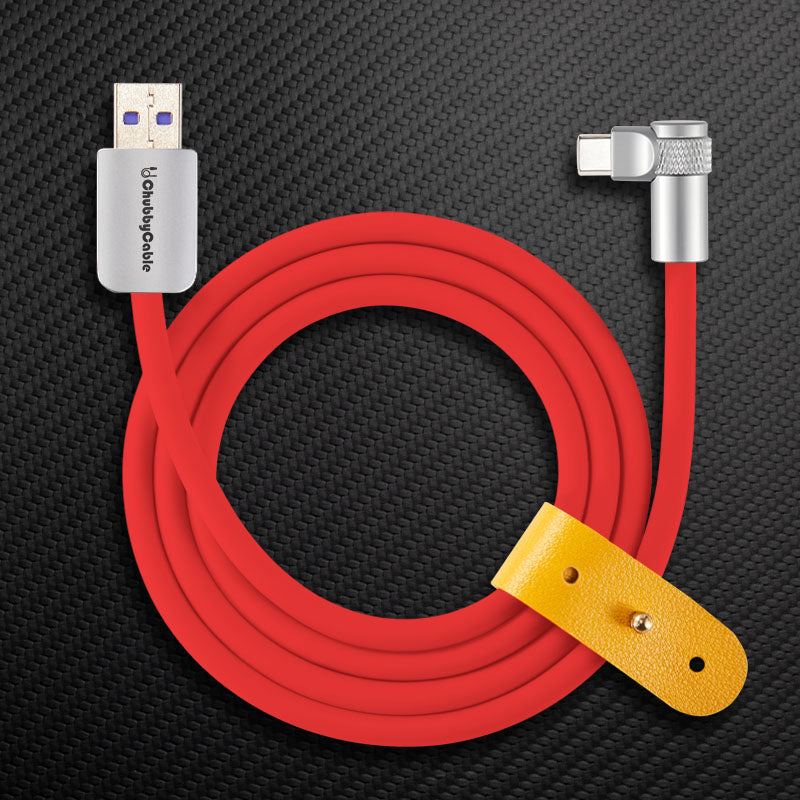 "FlexElbow Pro" 90° Design 100W Fast Charge Cable - More Colors