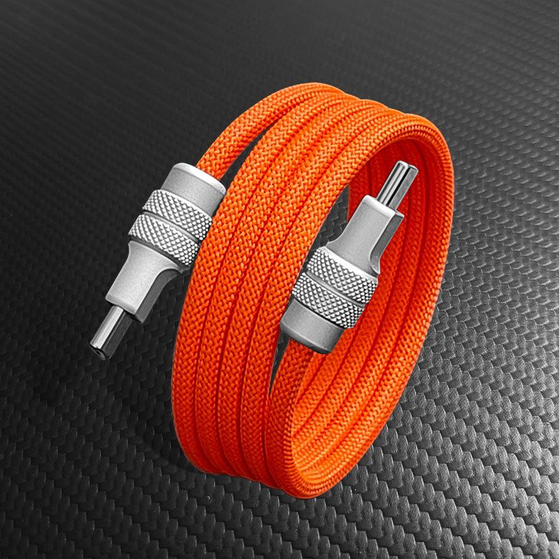 "MagiConnect" 240W Classic Magnetic Retractable Charging Cable‌