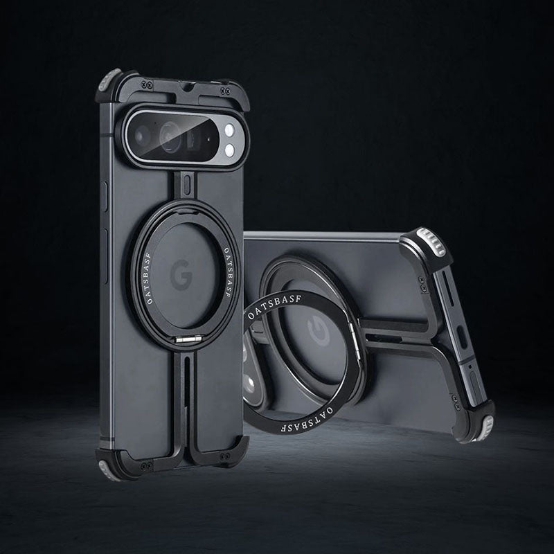 Magnetic Aluminum Frameless Phone Case For Google Pixel Series