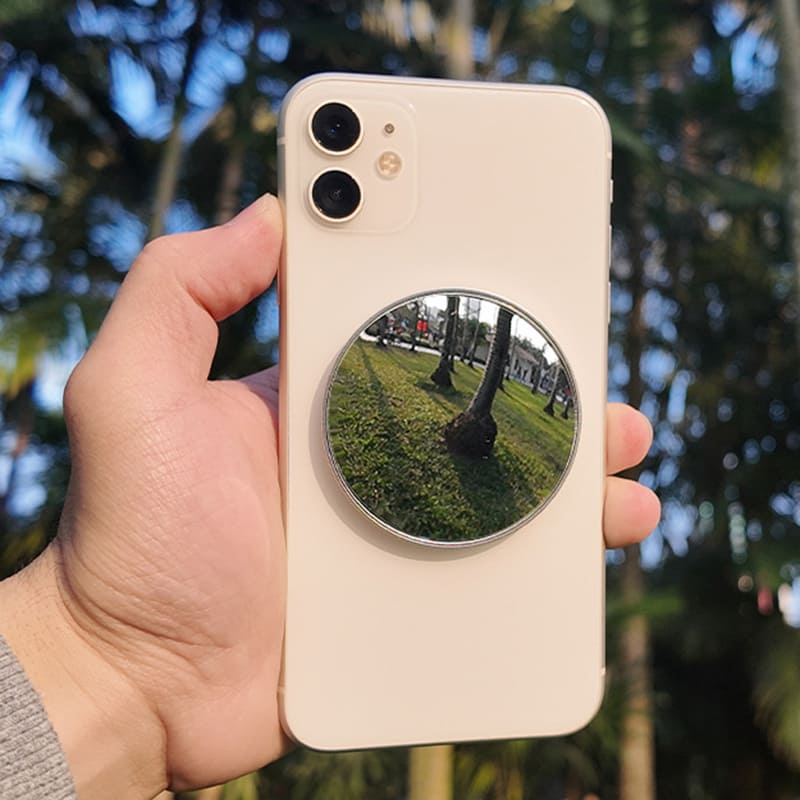 Magnetic Mirror Phone Case for iPhone – Makeup Mirror + MagSafe Support