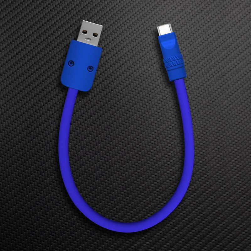 "Monochrome Chubby" Power Bank Friendly Cable - Silicone Material（副本）
