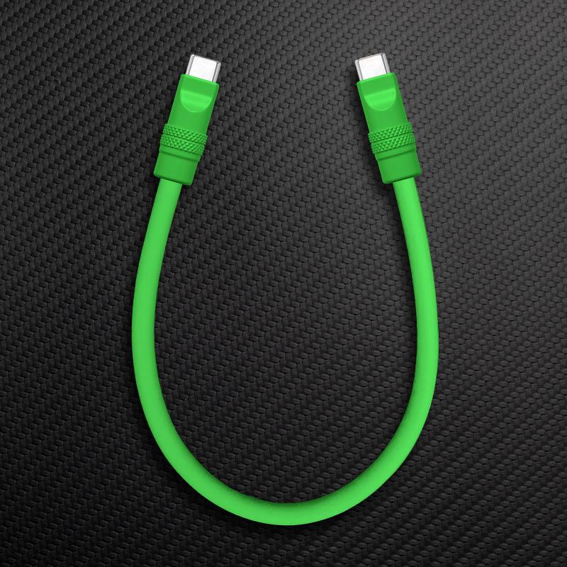 "Monochrome Chubby" Power Bank Friendly Cable - Silicone Material（副本）