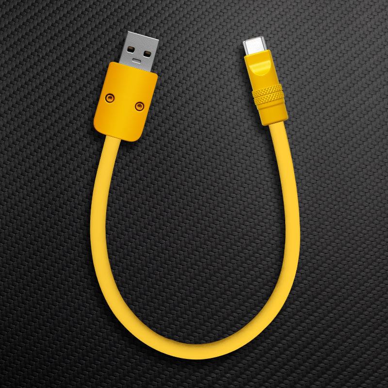 "Monochrome Chubby" Power Bank Friendly Cable - Silicone Material（副本）
