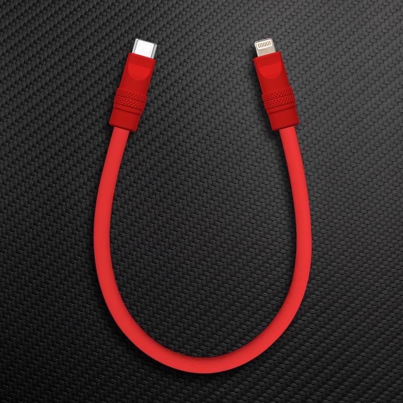 "Monochrome Chubby" Power Bank Friendly Cable - Silicone Material（副本）