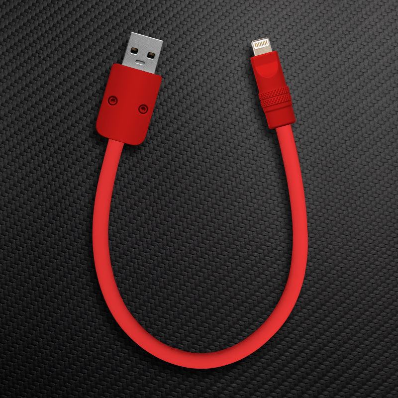 "Monochrome Chubby" Power Bank Friendly Cable - Silicone Material（副本）