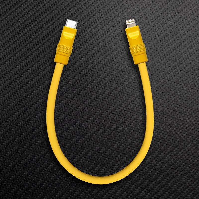 "Monochrome Chubby" Power Bank Friendly Cable - Silicone Material（副本）