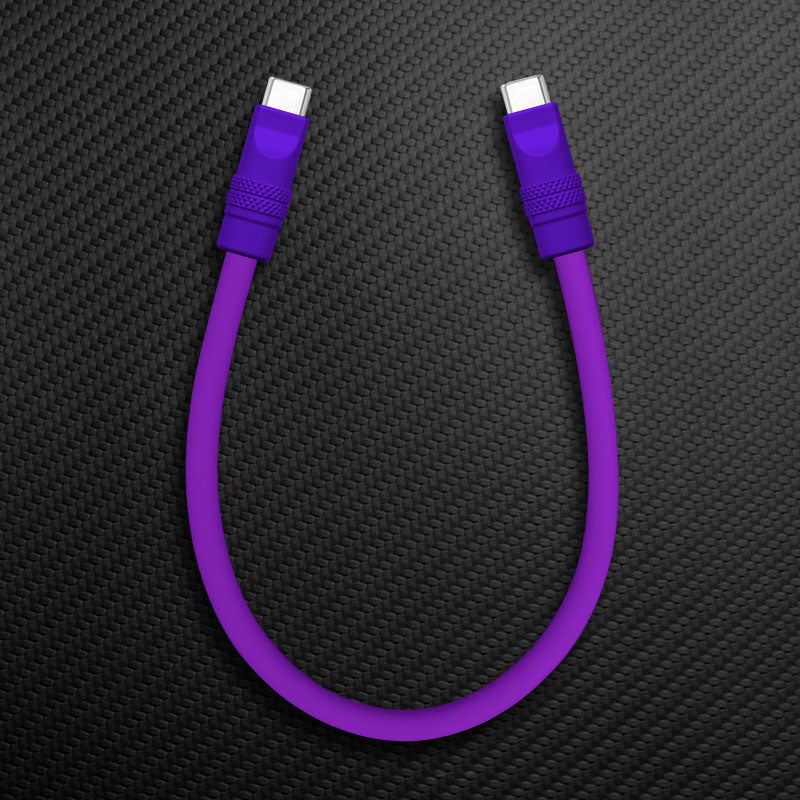 "Monochrome Chubby" Power Bank Friendly Cable - Silicone Material（副本）
