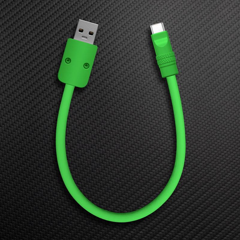 "Monochrome Chubby" Power Bank Friendly Cable - Silicone Material（副本）