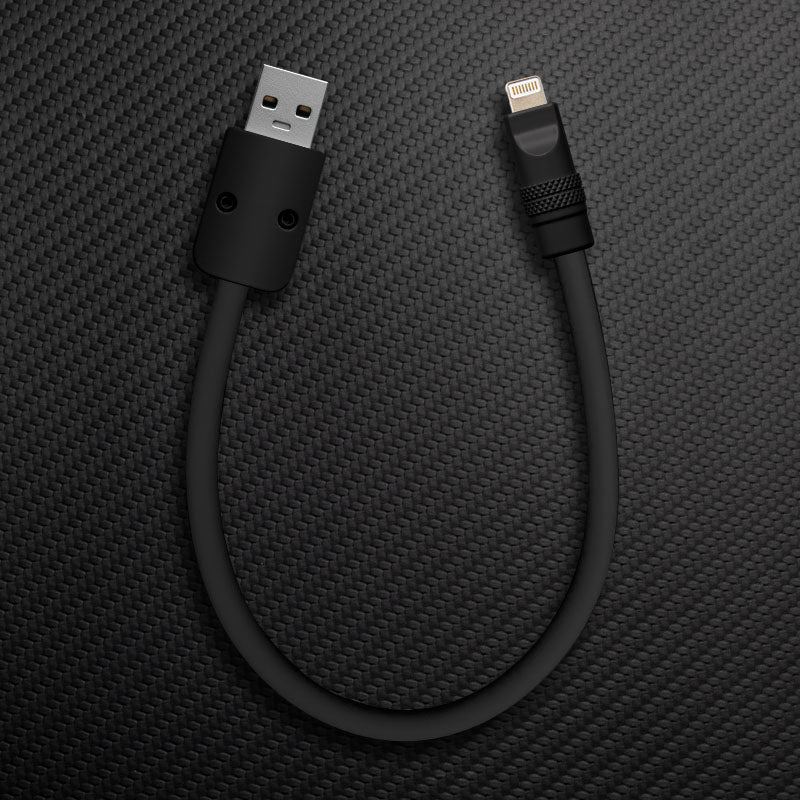 "Monochrome Chubby" Power Bank Friendly Cable - Silicone Material（副本）