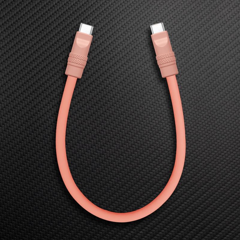 "Monochrome Chubby" Power Bank Friendly Cable - Silicone Material（副本）