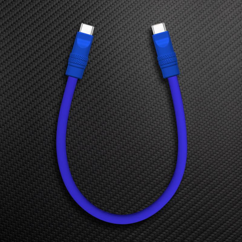 "Monochrome Chubby" Power Bank Friendly Cable - Silicone Material（副本）
