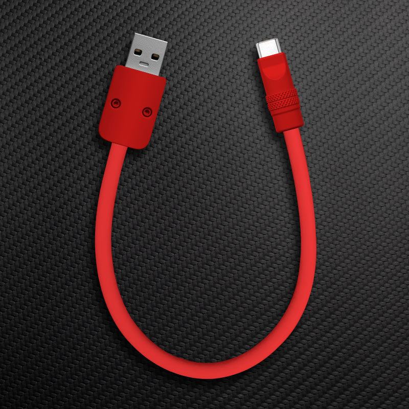 "Monochrome Chubby" Power Bank Friendly Cable - Silicone Material（副本）