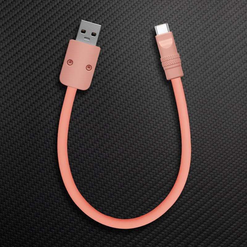 "Monochrome Chubby" Power Bank Friendly Cable - Silicone Material（副本）
