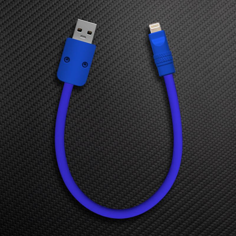 "Monochrome Chubby" Power Bank Friendly Cable - Silicone Material（副本）