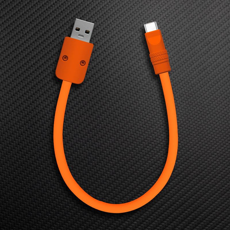 "Monochrome Chubby" Power Bank Friendly Cable - Silicone Material（副本）