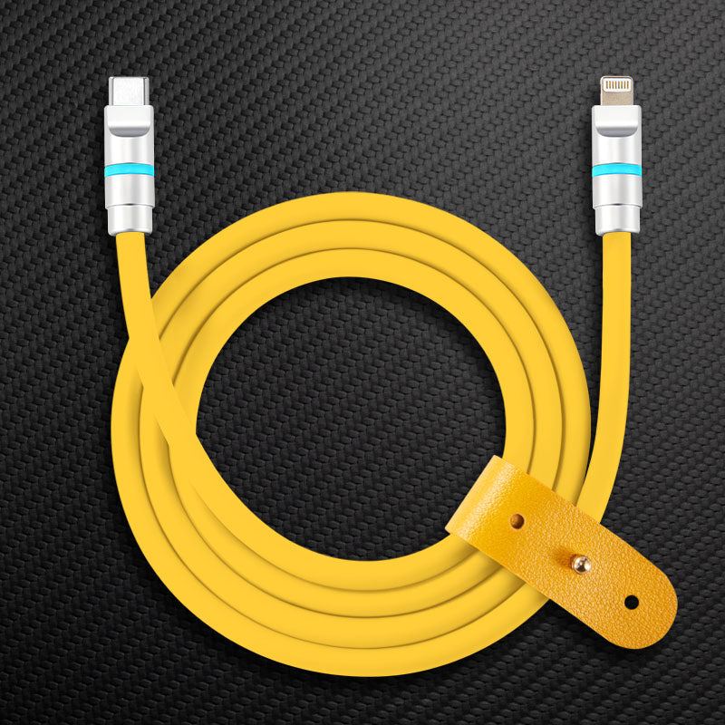 "Neon Chubby" Fast Charge Cable With Smart Light