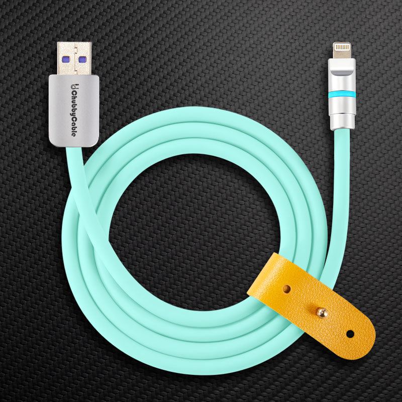 "Neon Chubby" Fast Charge Cable With Smart Light