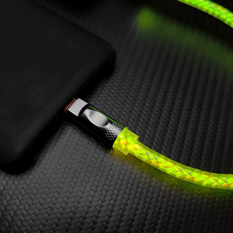 "Neon Chubby" Power Bank Friendly Color-Changing Luminous Cable