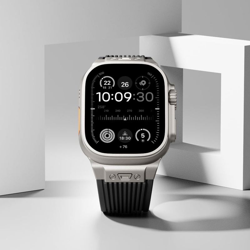 "Sleek Luxury" Transparent Streamlined Silicone Band For Apple Watch