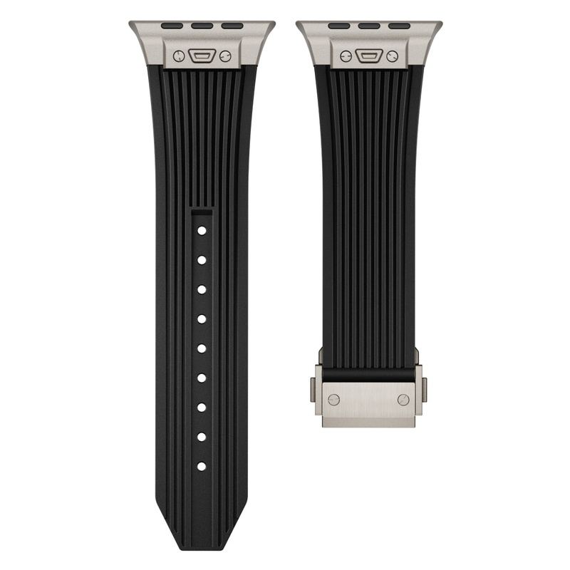 "Sleek Luxury" Transparent Streamlined Silicone Band For Apple Watch