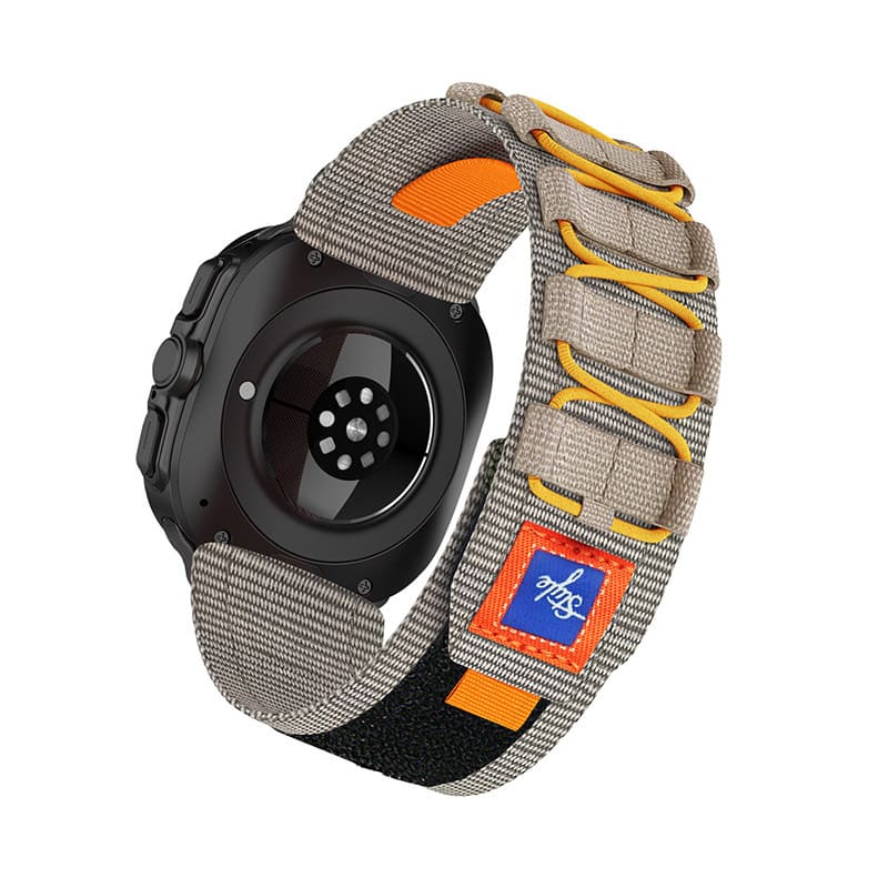 Sports Color Blocking Nylon Woven Band for Galaxy Watch Ultra