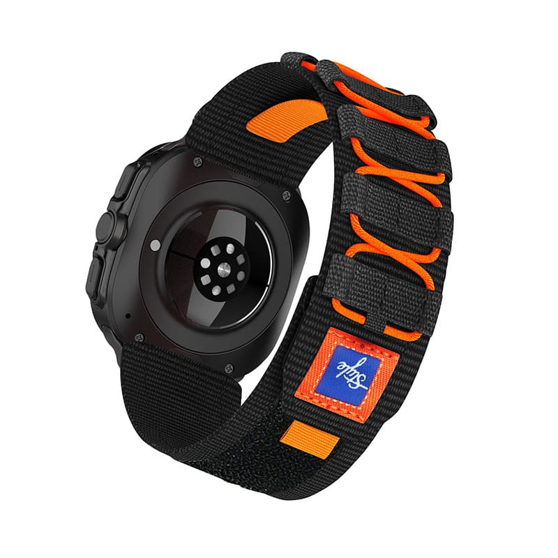 Sports Color Blocking Nylon Woven Band for Galaxy Watch Ultra
