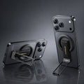 ChubbyGrip LeatherMag – Alloy Leather Magnetic Phone Grip & Stand
