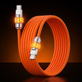 ChubbyCable NeonX - 240W Fast Charging Cable with Rotatable Ring & Luminous Core