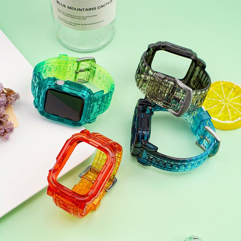 "Crystal iWatch Strap" Gradient Colorful Watch Band For Apple Watch